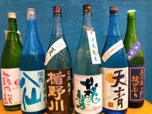 今月の夏酒・日本酒